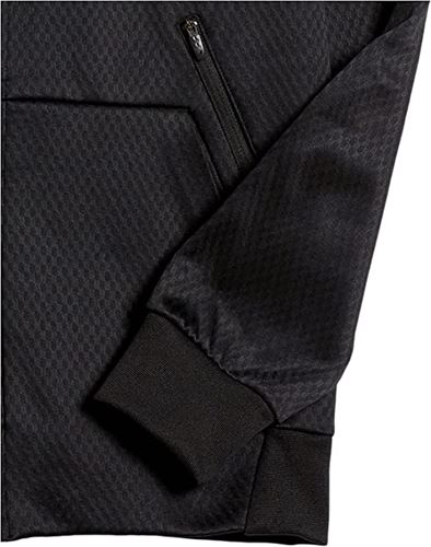 Amazon Brand - Peak Velocity Men's Black Ops Full-Zip Water-resistant Fleece Hoodie