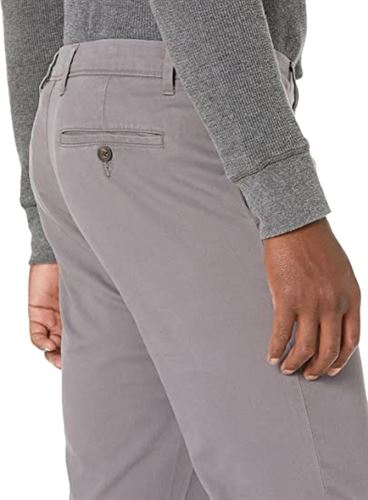 Amazon Essentials Men's Slim-Fit Casual Stretch Khaki Pant