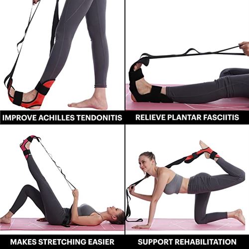 DMoose Leg Stretcher Ligament Stretching Belt for Pain Relief, Dancers and Yoga