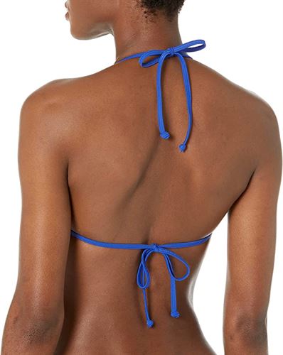 Women's Standard Smoothies DITA Solid Triangle Slider Bikini Top Swimsuit