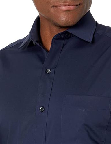 Buttoned Down Men's Classic Fit Stretch Poplin Dress Shirt