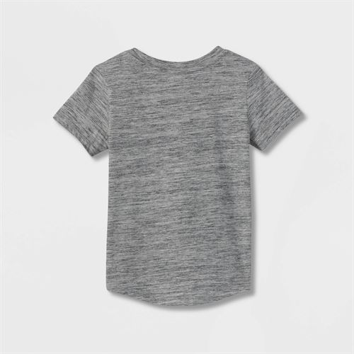 Toddler Boys' 2pk Henley Short Sleeve T-Shirt - Cat & Jack™ Gray/Cream