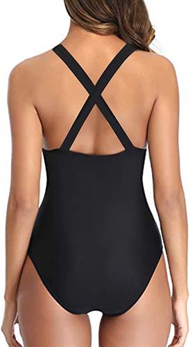 Tempt Me Women One Piece Plunge V Neck Monokini Sexy Hollow Out Swimsuits Bathing Suit