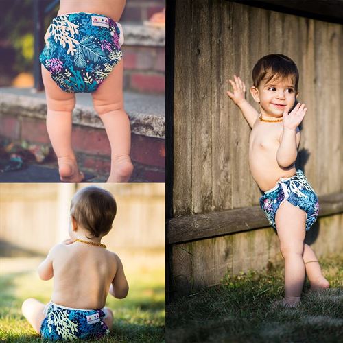 ALVABABY Baby Cloth Diapers One Size Adjustable Washable Reusable for Baby Girls and Boys
