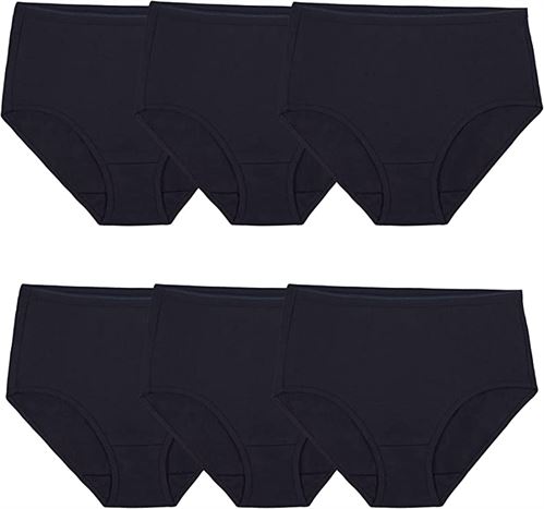 Fruit of the Loom Womens Cotton Brief 6 Pack