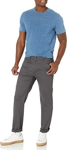 Goodthreads Men's Athletic-Fit 5-Pocket Comfort Stretch Chino Pant
