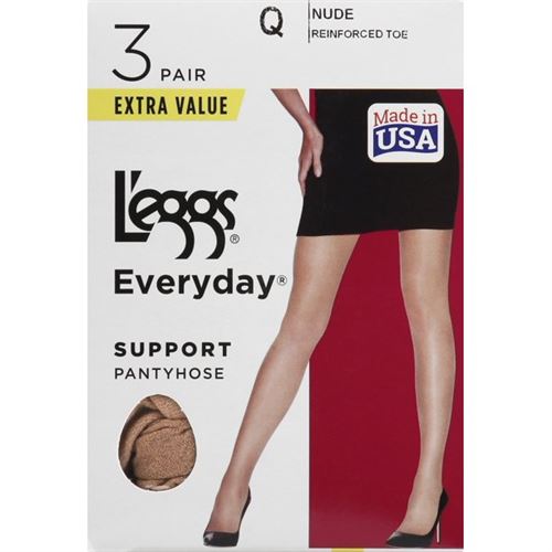 L'eggs Everyday L Women Control Top Pantyhose 3 Pairs