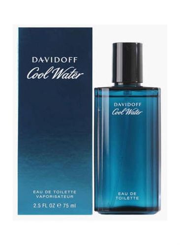 Cool Water Perfume by Davidoff for Men 75 ml - EDT Spray