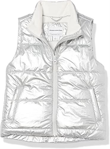 Amazon Essentials Girls and Toddlers' Heavy-Weight Puffer Vest