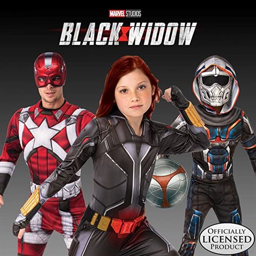 Rubie's Women's Marvel Studios Black Widow Movie Deluxe White Suit Costume