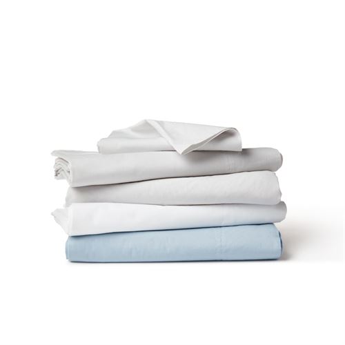 Nestwell™ Washed Cotton Percale 180-Thread-Count Full Sheet Set in Birch