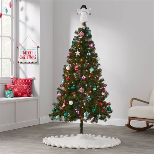 6ft Pre-lit Artificial Christmas Tree Alberta Spruce Multicolored Lights 120 Volt - Wondershop