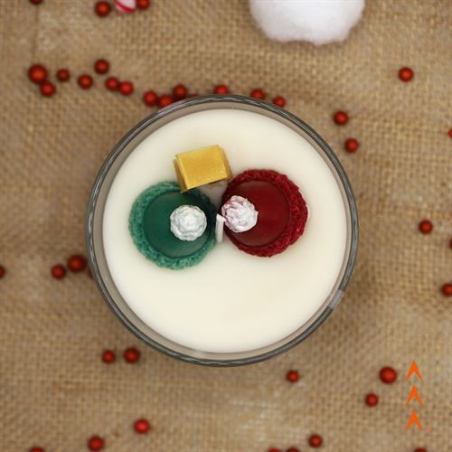 Monartist Christmas candles, wool hats (Small Cup)