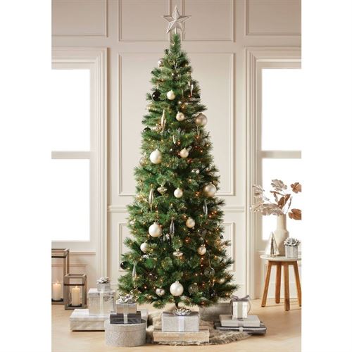 7.5ft Pre-lit Artificial Christmas Tree Full Virginia Pine Clear Lights with AutoConnect - Wondershop™ - 120V