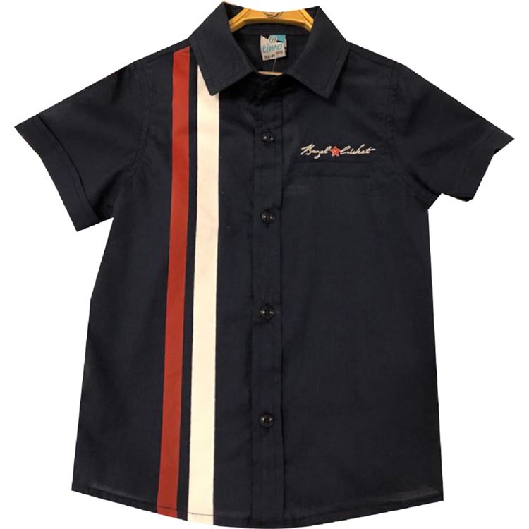 Children's shirt in navy color, age 9 years