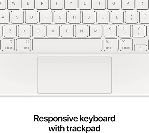 Magic Keyboard for iPad Pro 12.9‑inch (5th generation) - Arabic - White