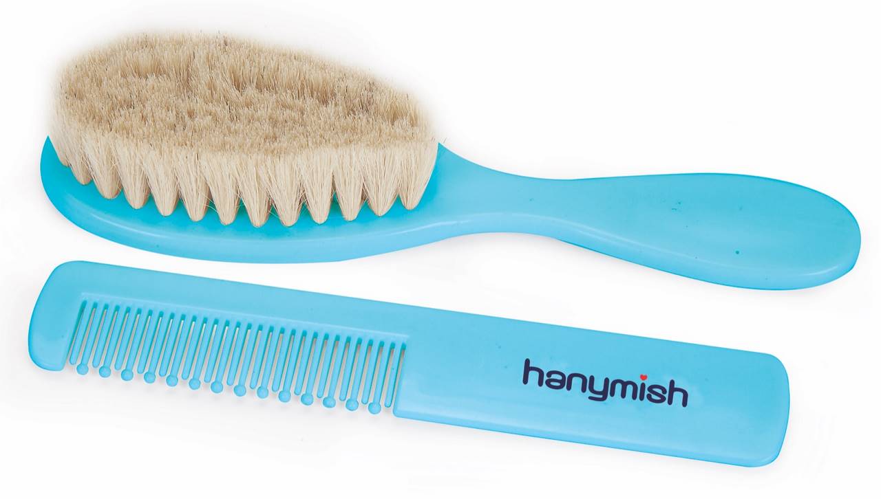 Organic Brush Comb Set - Blue