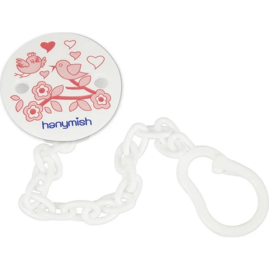 Hanymish Pacifier Strap - Pink
