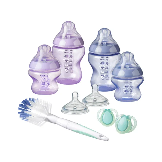 Tommee Tippee – Closer to Nature Bottle Set 9 Pieces Girls
