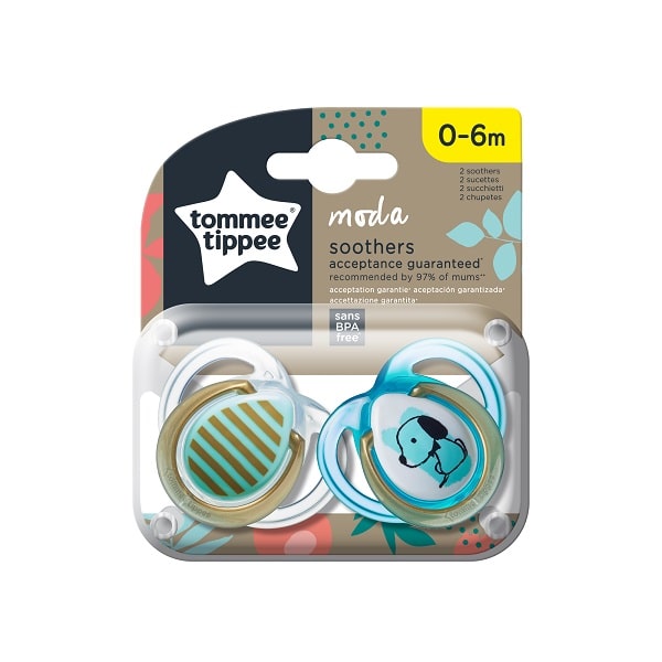 Tommee Tippee Moda Soother - 0-6 Months