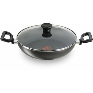 Tefal Delicia Wok 24 cm Deep Frying Pan With Lid