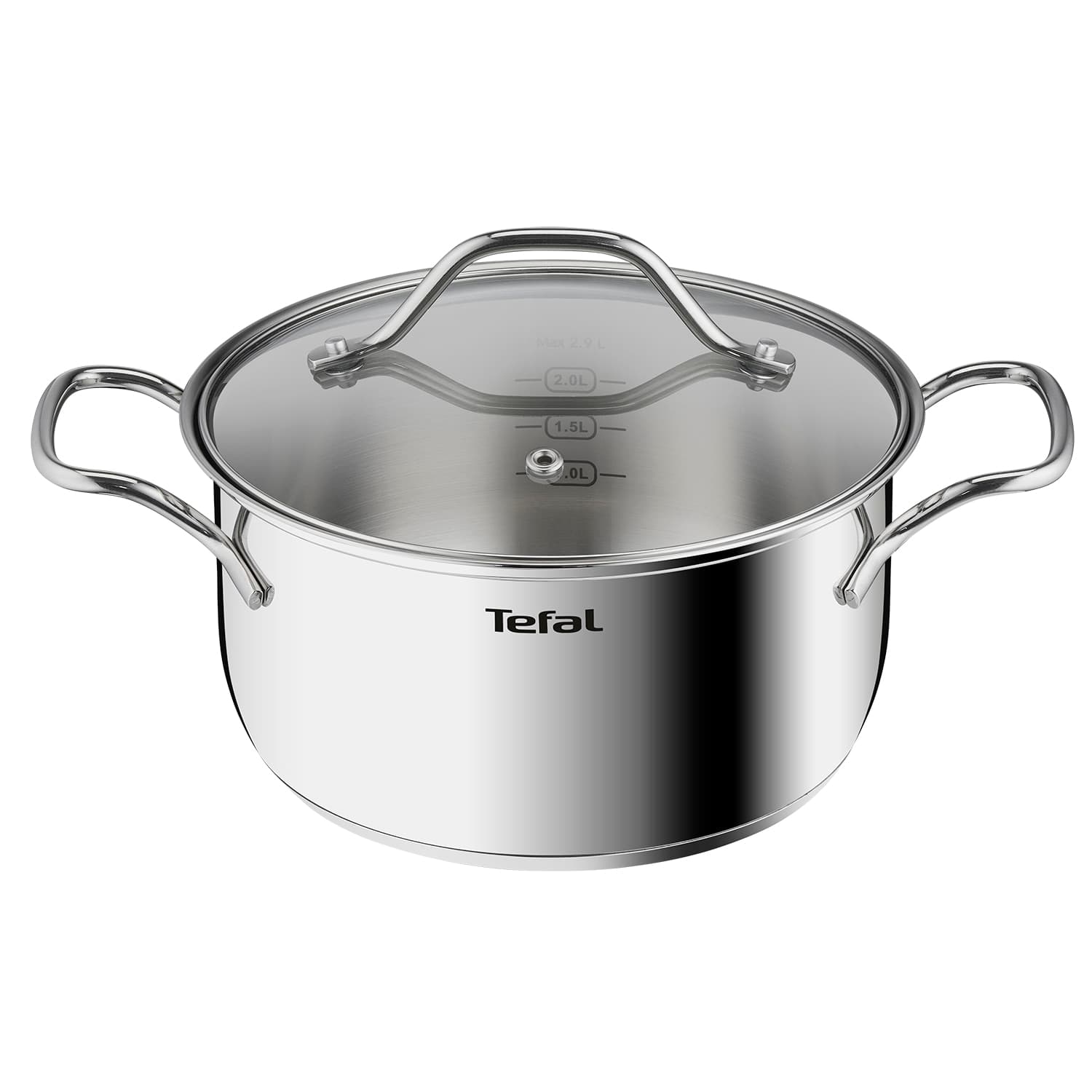 Tefal Intuition Stainless Steel - Stewpot 26 cm + Lid
