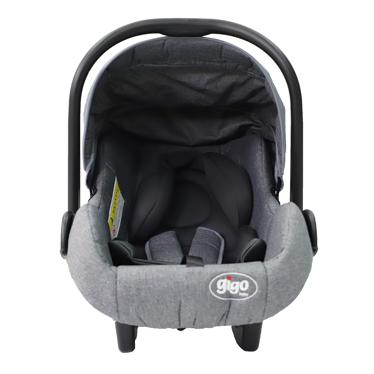 GIGO Portable Baby Carrying Pouch Car Seat - Grey
