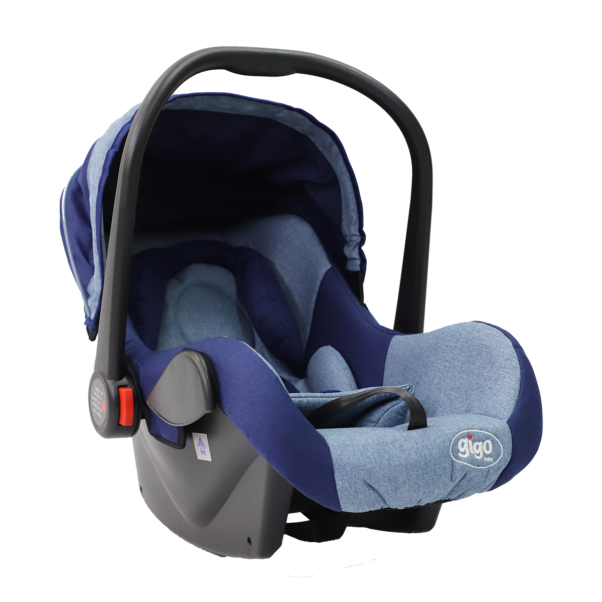 GIGO Portable Baby Carrying Pouch Car Seat - Blue