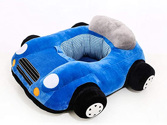 Educational Seat Filled Car Seat for Kids - Blue