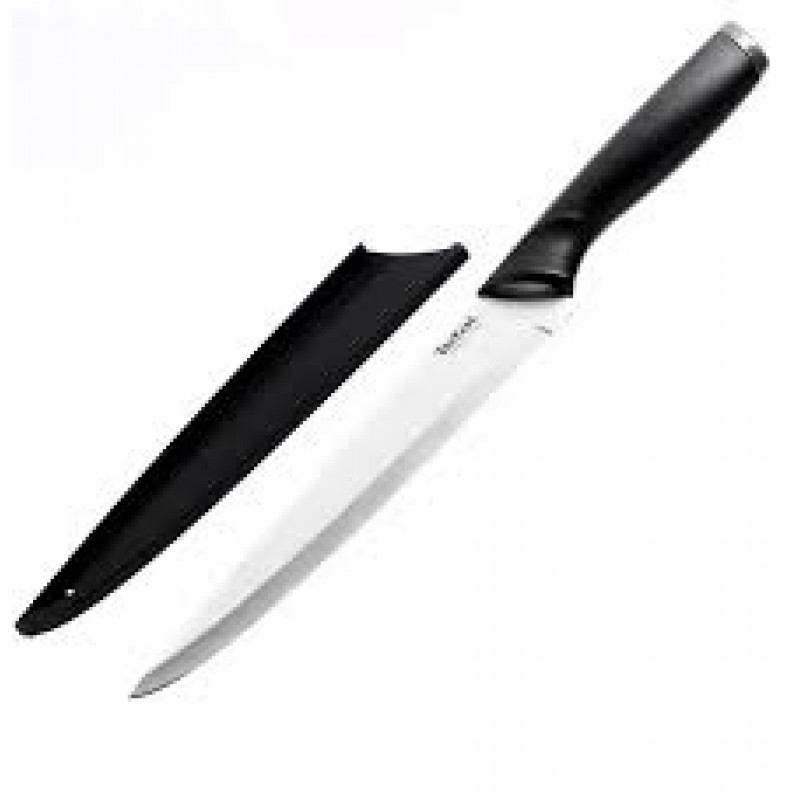 TEFAL Knife Comfort Touch Slicing 20Cm + Cover