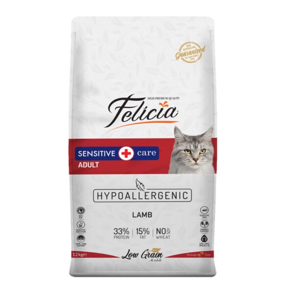 Felicia Sensitive Care Adult Cat Dry Food Lamb 2kg