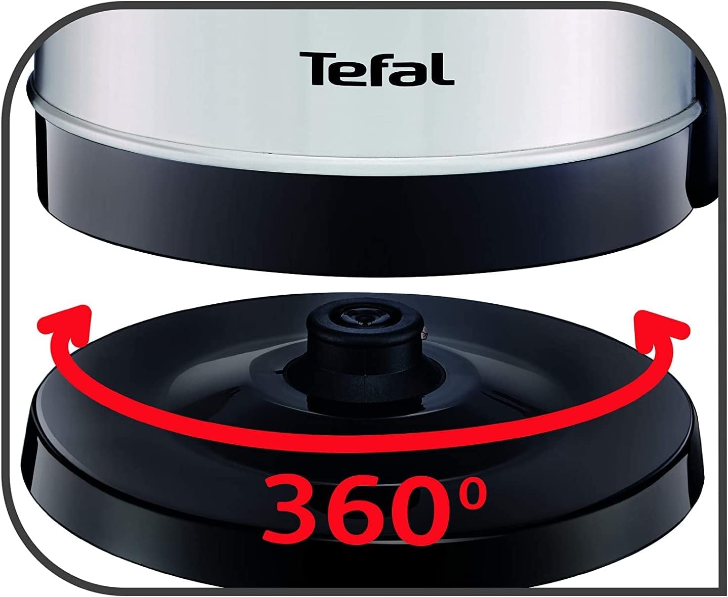Tefal Electric Kettle 1.7 Litre - Stainless Steel