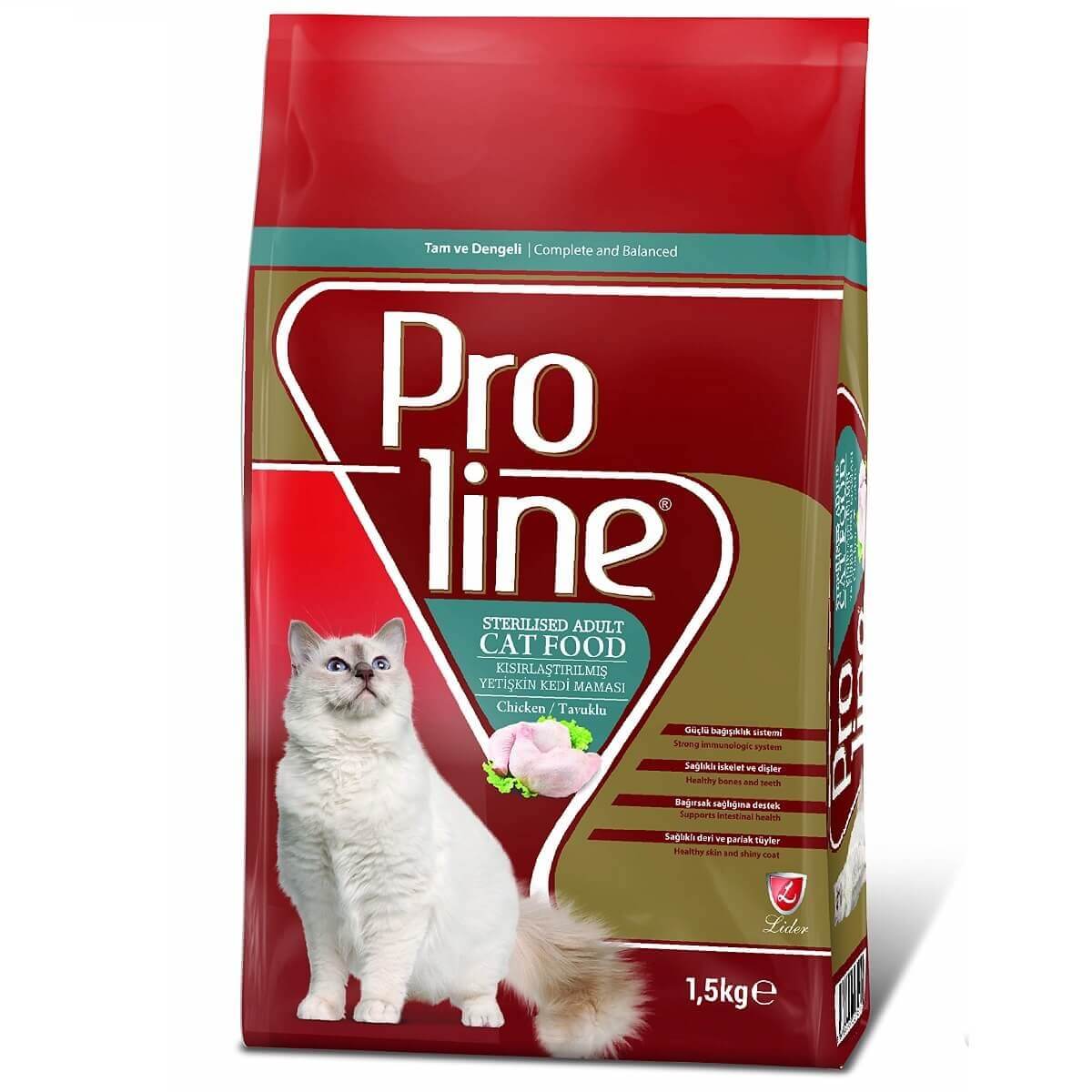 Proline Cat Food – Sterilized, 1.5kg