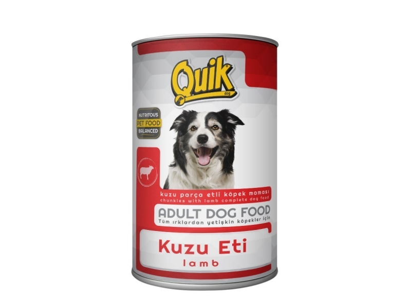 Quik Canned Lamb Adult Dog 415 Gr