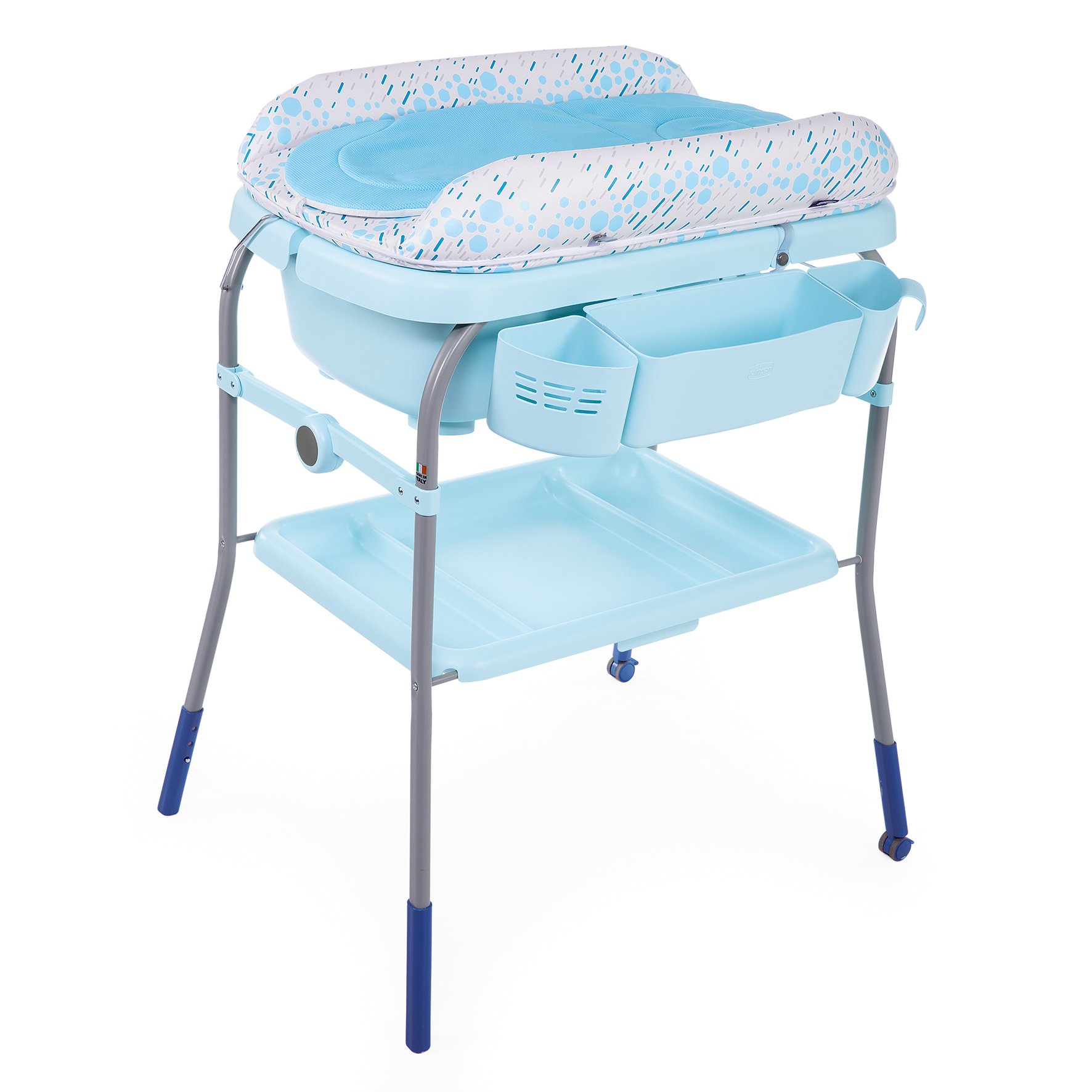 Chicco Baby Stroller For Bathing And Changing, Blue Color