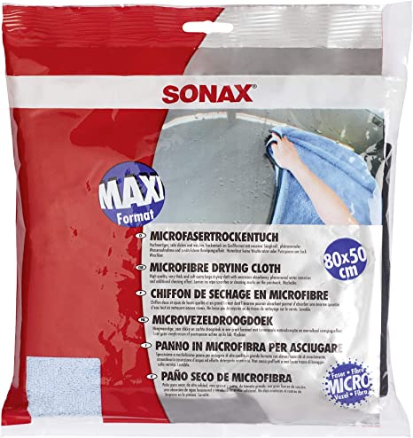 SONAX MICROFIBER DRYING CLOTH 80x50 cm