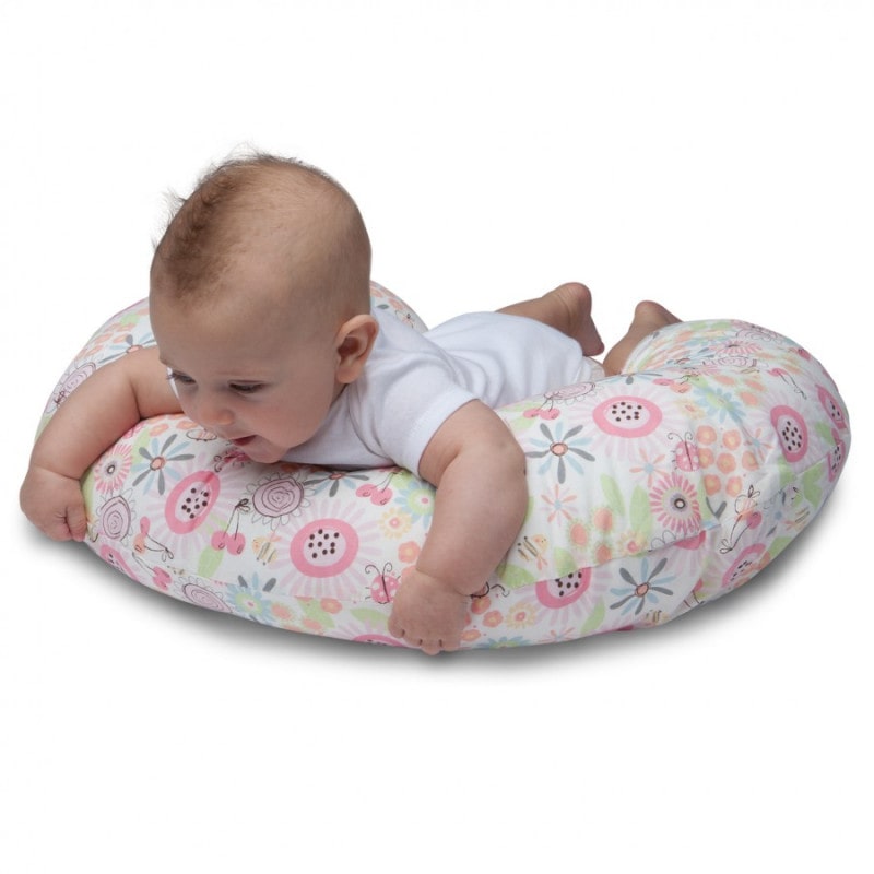 Chicco Cushion Breastfeeding boppy Support for Infants 4in1, French Rose