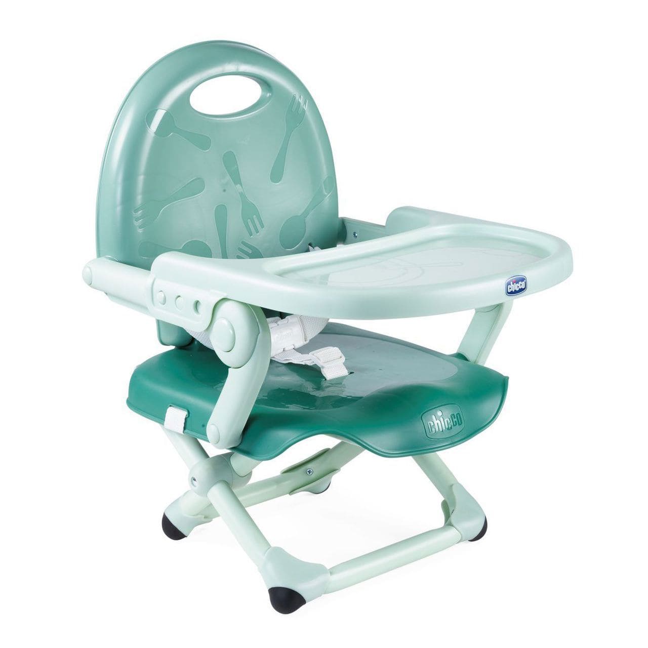 Chicco Booster Seat Pocket Snack Sage, 6-36 Month
