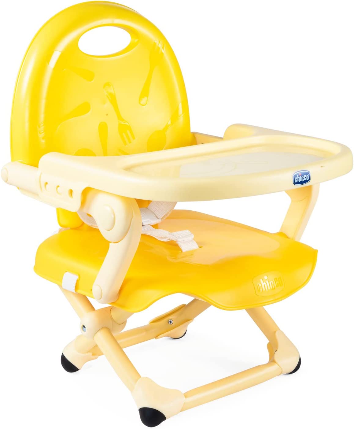 Chicco Pocket Snack Booster Seat, 6- 36 Months, Saffron