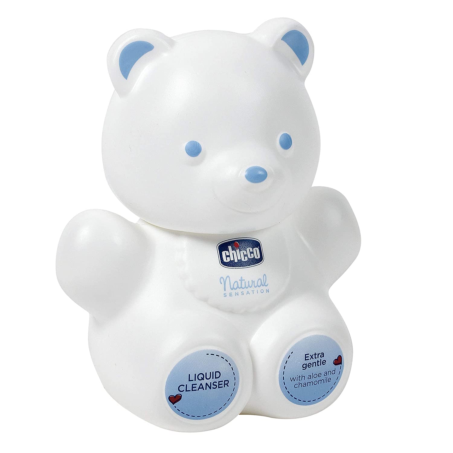 Chicco Nat Sens Bear Liquid Cleanser, White, 300ml