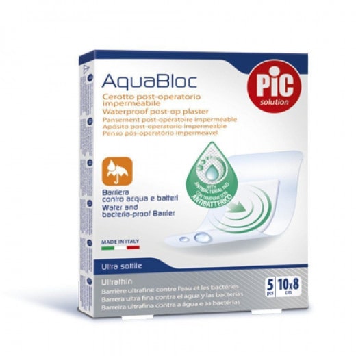 Pic Solution AquaBloc - Patch After Operating table Waterproof 10x8 - Pack of 5
