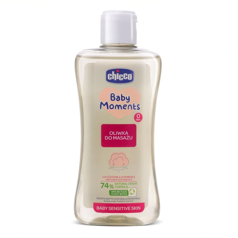 Chicco - Baby Moments Massage Oil 0m + 200ml