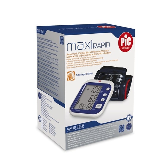 Pic Solution Maxi Rapid Digital Arm Tensiometer, Little Solution