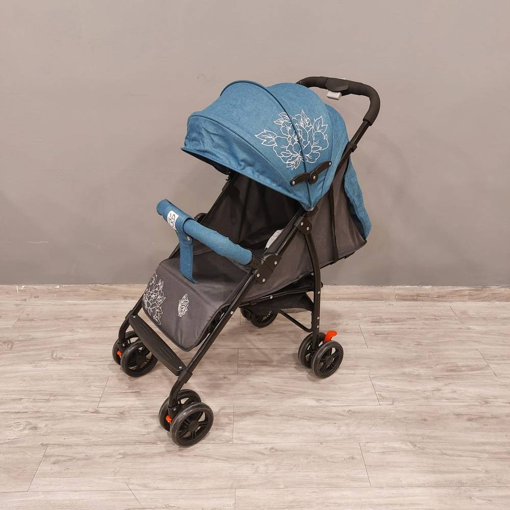 Baby Foldable Stroller - Blue