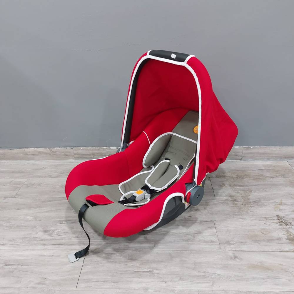 Rearward Facing Baby Carrier Car Seat (0 months to 13 kg)  - Red & Grey