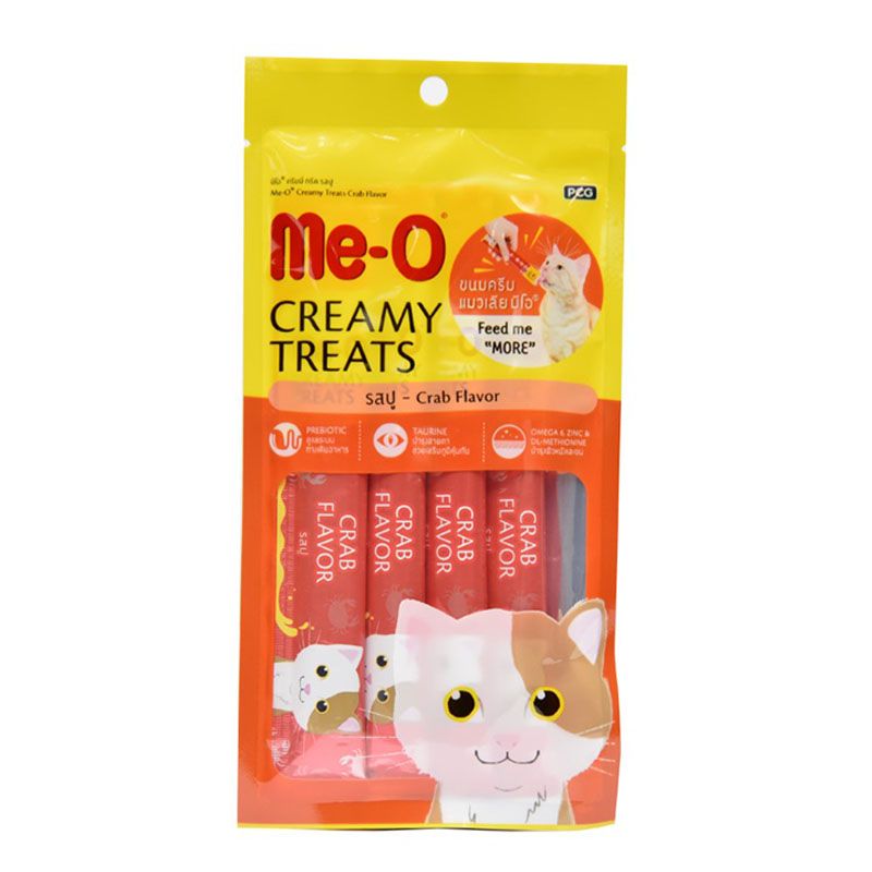 Me-O Creamy Treats Crab 15g