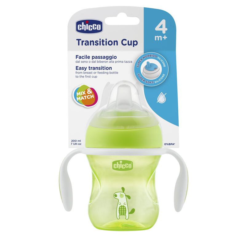 CHICCO  Transition Cup for kids  200ml 4m+