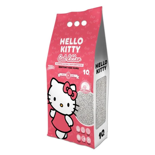 Hello Kitty Baby Powder Scented Bentonite Cat Litter