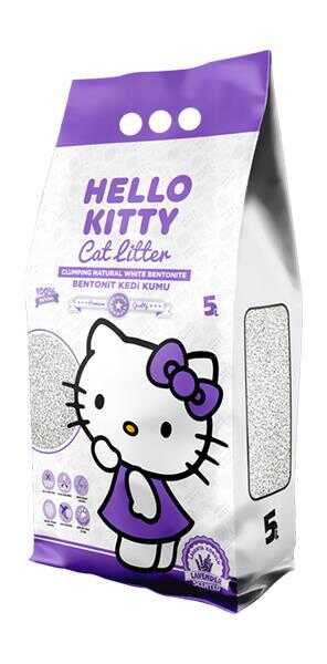 Hello Kitty Lavender Scented Bentonite Cat Litter 5 L