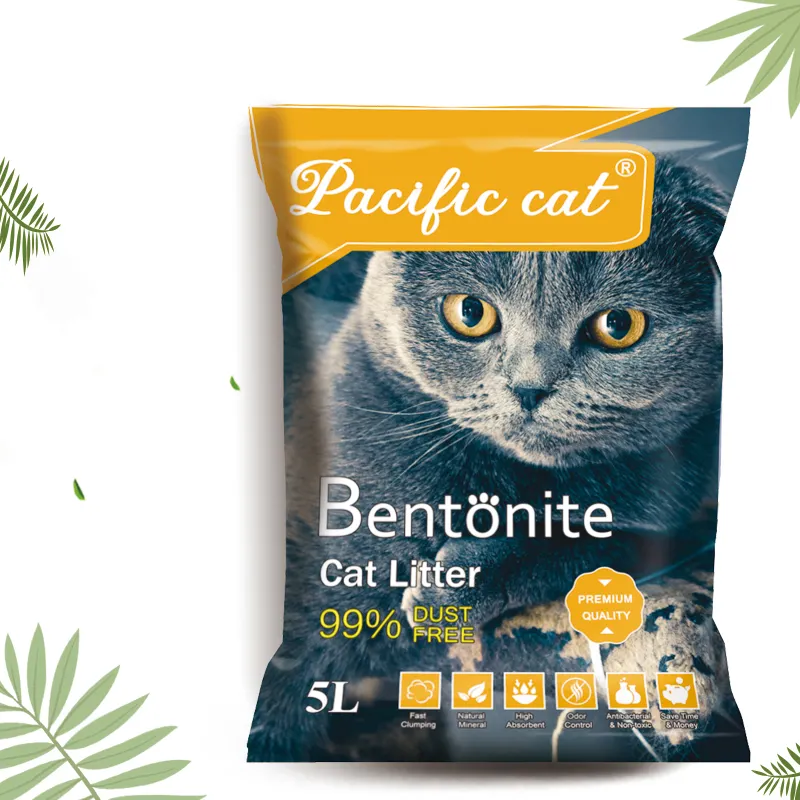 Bentonite Cat Litter Sand - Easy Scoop - 5 L